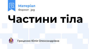 Частини тіла