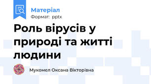 Роль вірусів у природі та житті людини