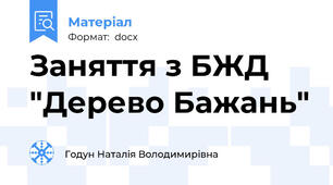Заняття з БЖД "Дерево Бажань"