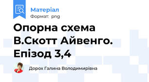 Опорна схема В.Скотт Айвенго. Епізод 3,4