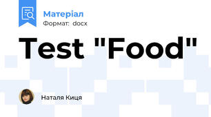 Test "Food"