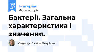 Бактерії. Загальна характеристика і значення.
