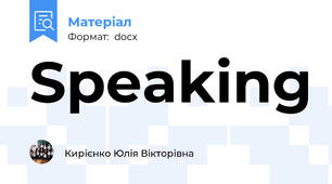 Speaking