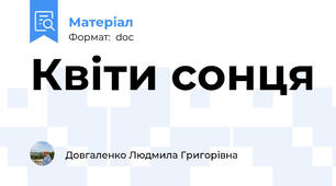 Квіти сонця