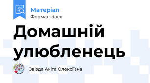 Домашній улюбленець