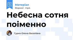Небесна сотня поіменно