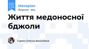 Життя медоносної бджоли