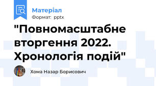"Повномасштабне вторгення 2022. Хронологія подій"