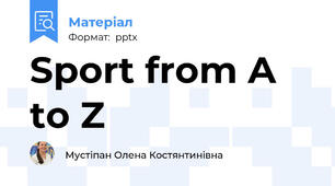 Sport from A to Z
