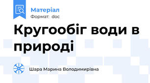 Кругообіг води в природі