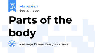 Parts of the body