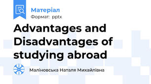 Advantages and Disadvantages of studying abroad