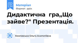Дидактична  гра,,Що зайве?" Презентація.