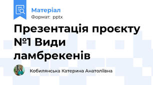 Презентація проєкту №1 Види ламбрекенів