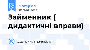 Займенник ( дидактичні вправи)
