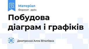 Побудова діаграм і графіків
