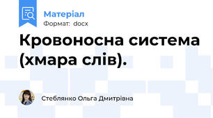 Кровоносна система (хмара слів).