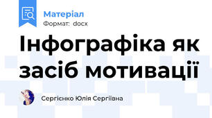 Інфографіка як засіб мотивації
