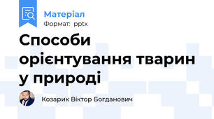 Способи орієнтування тварин у природі