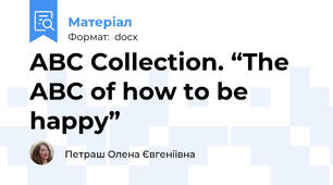 ABC Collection. “The ABC of how to be happy”