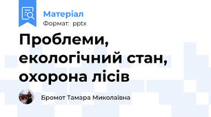 Проблеми, екологічний стан, охорона лісів