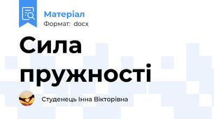 Сила пружності