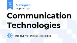 Communication Technologies