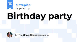 Birthday party