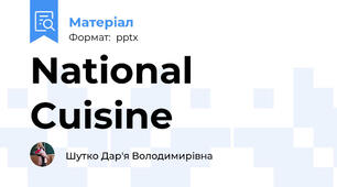 National Cuisine