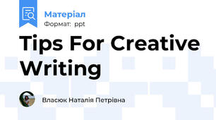 Tips For Creative Writing