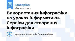 Використання інфографіки на уроках інформатики. Сервіси для створення інфографіки