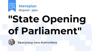 "State Opening of Parliament"