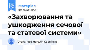 «Захворювання та ушкодження сечової та статевої системи»