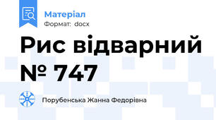 Рис відварний № 747