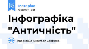 Інфографіка "Античність"