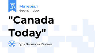 "Canada Today"