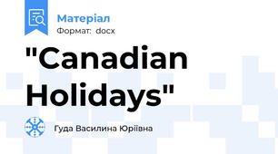 "Canadian Holidays"