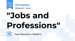"Jobs and Professions"