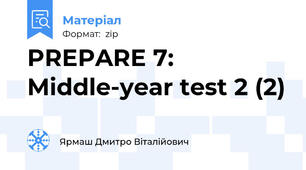 PREPARE 7: Middle-year test 2 (2)