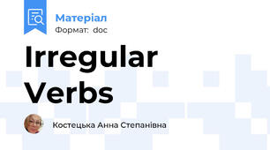 Irregular Verbs