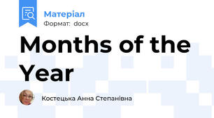 Months of the Year