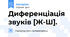 Диференціація звуків [Ж-Ш].