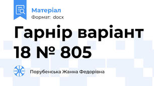 Гарнір варіант 18 № 805