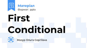 First Conditional