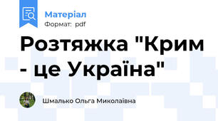 Розтяжка "Крим - це Україна"