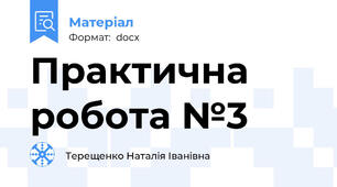 Практична робота №3