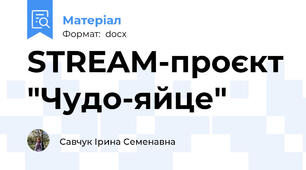 STREAM-проєкт "Чудо-яйце"