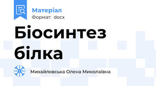Біосинтез білка