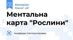 Ментальна карта "Рослини"