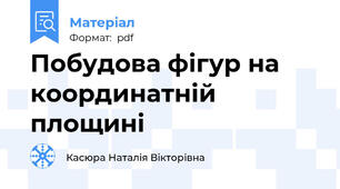 Побудова фігур на координатній площині